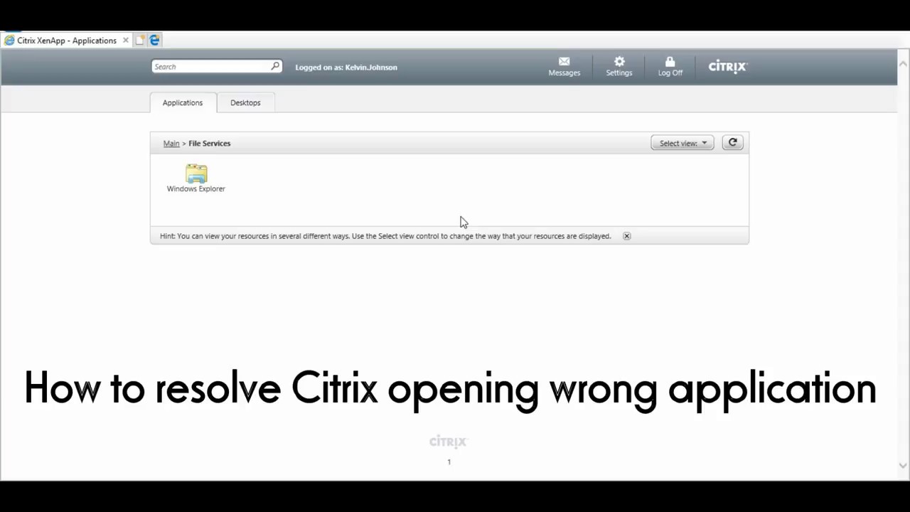 stop citrix receiver login prompt